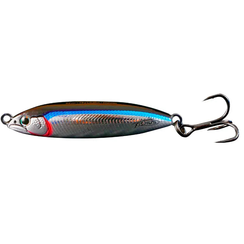 Amostra Fishus Wobbly de 4cm e 5 gramas na cor Candy Brown