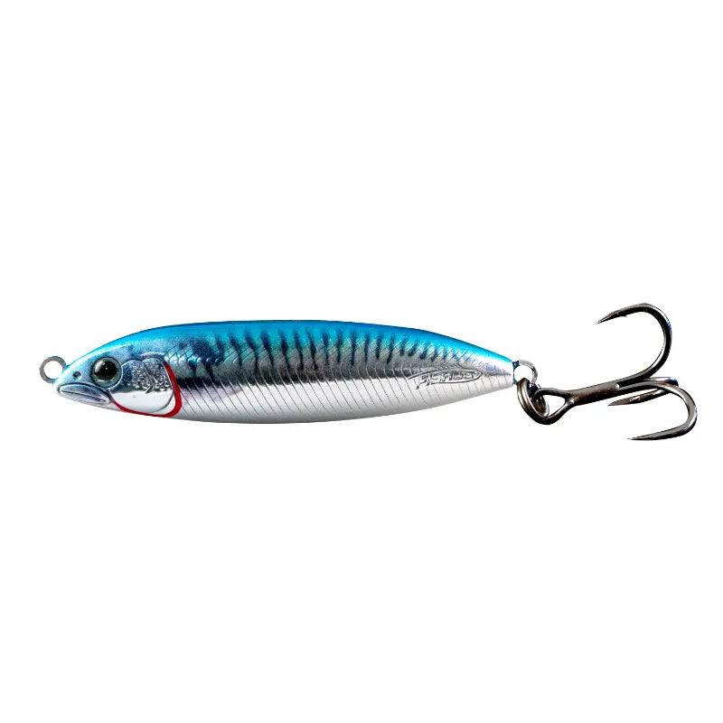 Amostra Fishus Wobbly de 4cm e 5 gramas na cor Mackrel