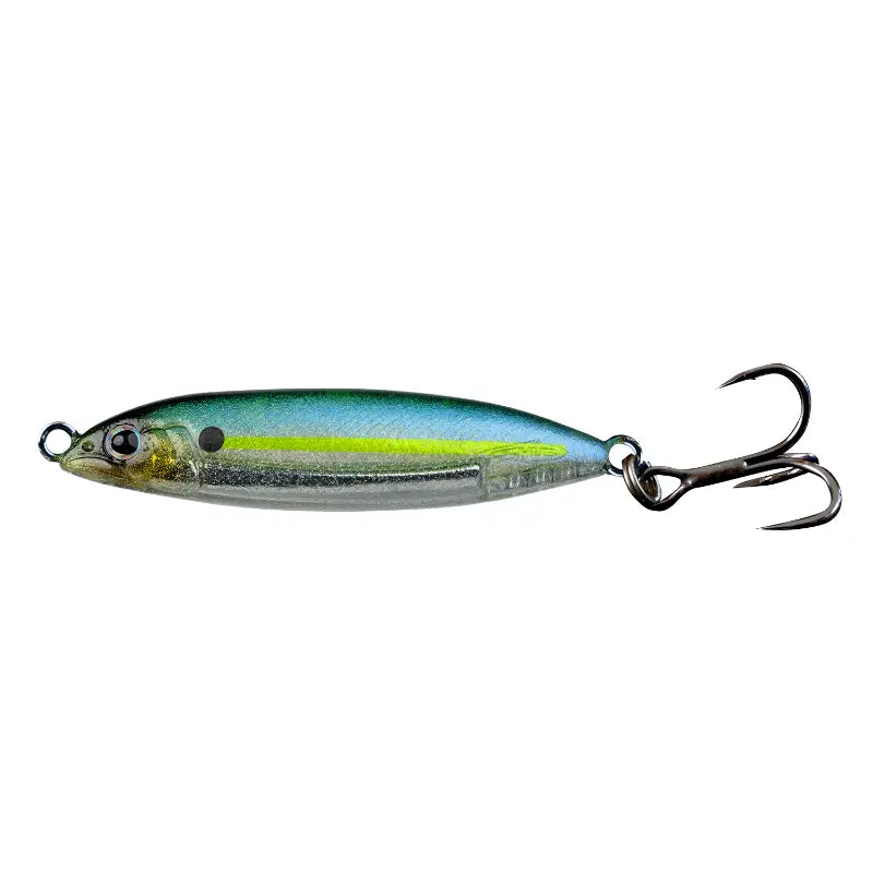 Amostra Fishus Wobbly de 4cm e 5 gramas na cor Magic Shad