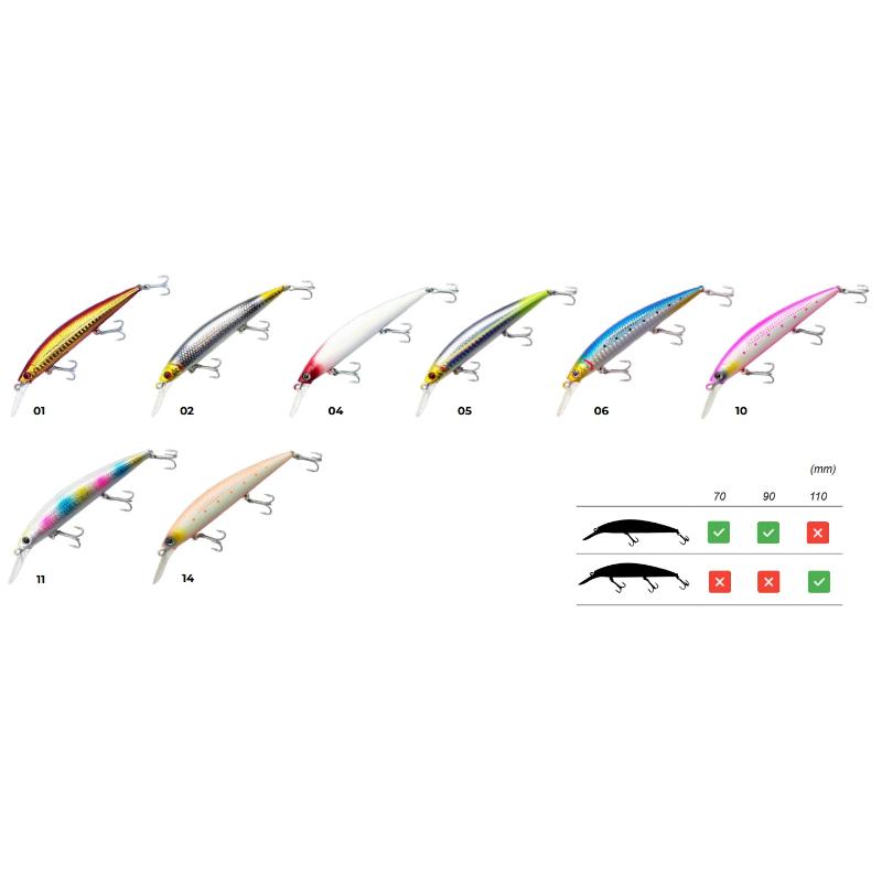Pro Hunter Gama 7cm - 16gramas