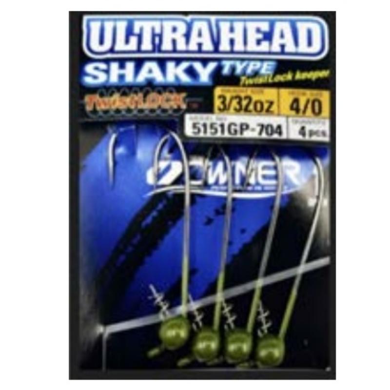 Owner 5151 / JH -32 | SHAKY HEAD GREEN PUMPKIN