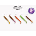 Crazy Fish Scalp Minnow 8cm pack de 5 unidades