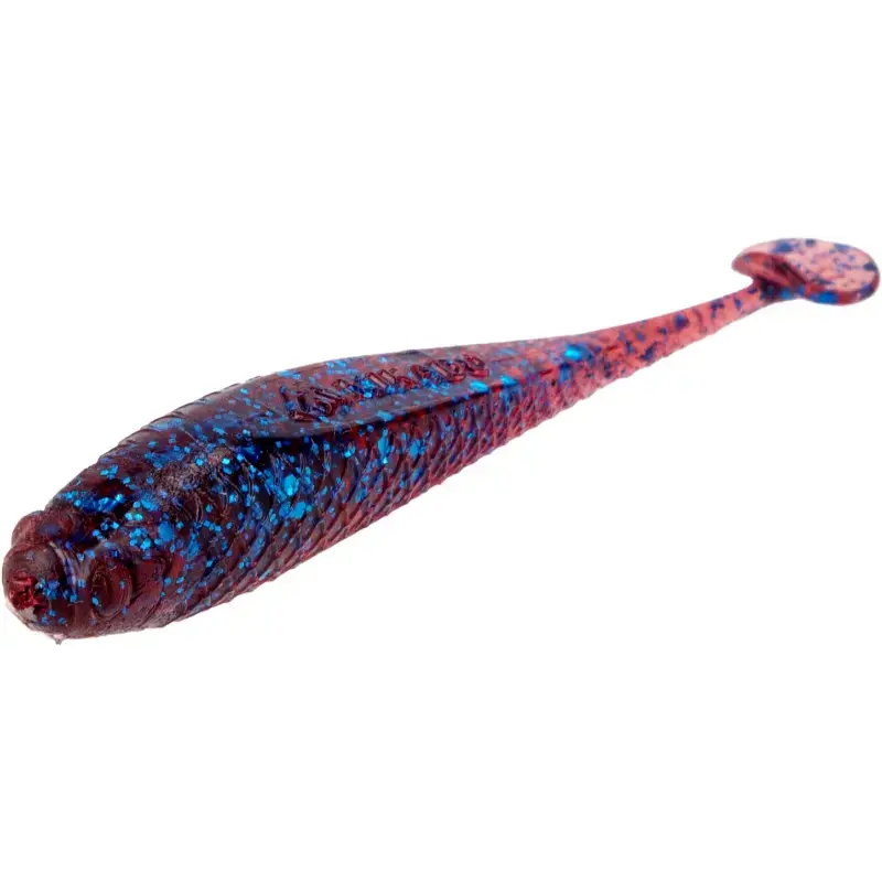 Amostra de Vinil Mikado M-Craft Baby Shad 75mm cor VI - Mundo da Pesca