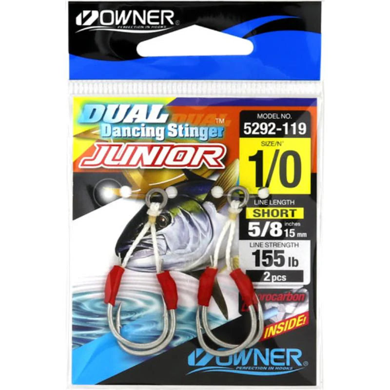 Owner 5292/SFF-41 Dual Dancing Stinger Junior - Assist Hook Premium