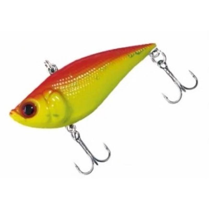 Amostra lipless Owner Mira Vibe 60 de alta performance para spinning e predadores na cor Hot Bass