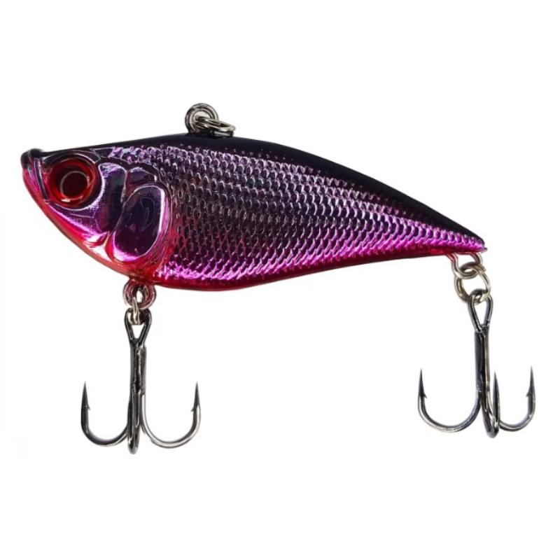Amostra lipless Owner Mira Vibe 60 de alta performance para spinning e predadores na cor Oil Black