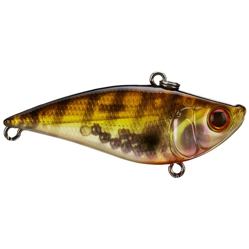Amostra lipless Owner Mira Vibe 60 de alta performance para spinning e predadores na cor Perch