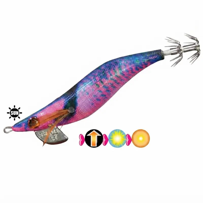 Palhaço Pro-Hunter Black Spot 3.0 15g Cor 1 para pesca de lulas e chocos