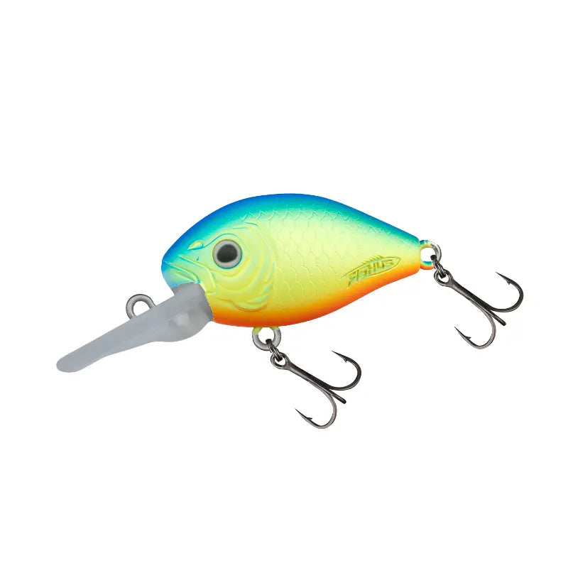 Isca de pesca Fishus Tide Floating Silent 40mm na cor A - Agaporni, hard lure para spinning e light rock fishing.