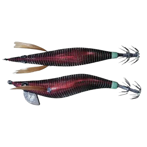 Toneira Pro Hunter Chameleon cor r2, palhaço calibrado para eging com acabamento cromático reativo e coroas em aço inoxidável para pesca de lulas e chocos.