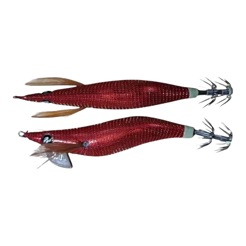 Toneira Pro Hunter Chameleon cor r3, amostra para eging com acabamento camaleão de alta atração e eficácia comprovada na pesca de lulas e chocos.