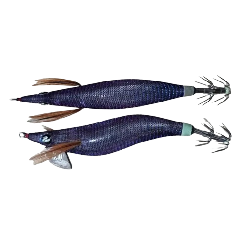 Toneira Pro Hunter Chameleon cor t5, amostra para eging com acabamento camaleão e coroas em aço inoxidável para pesca de lulas e chocos.
