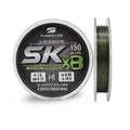 Linha TUBERTINI MULTIFILAR VERDE SK X8 0.15 - 150metros