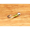 Pack de 5 moscas Ninfa verde Dourada